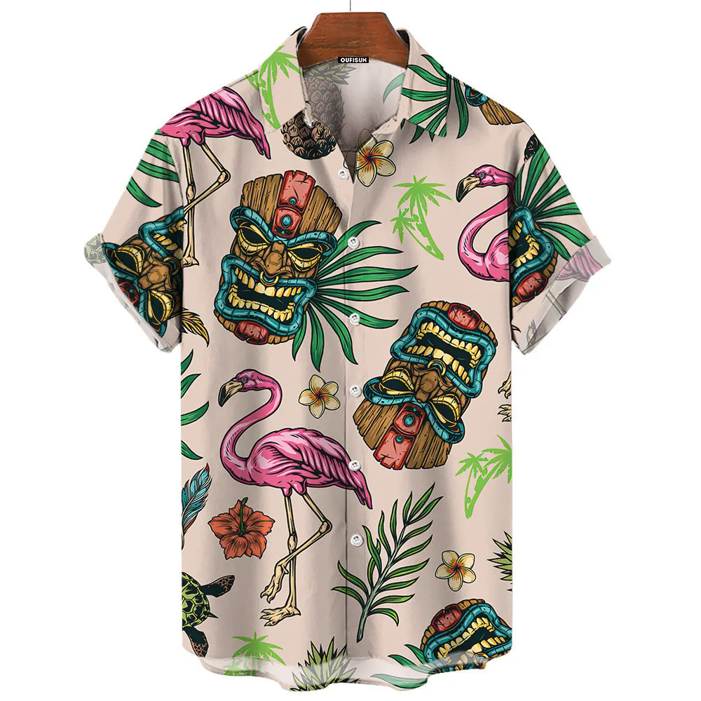 Heren Retro Zomer Good Vibes H - Vintage Hawaiian Floral Shirt recensie en prijs