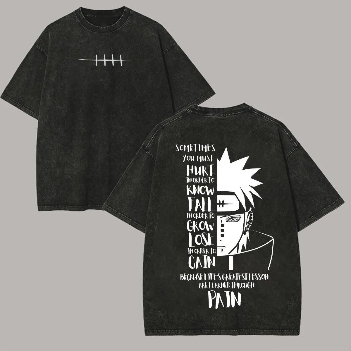 Naruto Shisui Uchiha T-shirt,  - Acid Wash Vintage Graphic T Shirt recensie en prijs