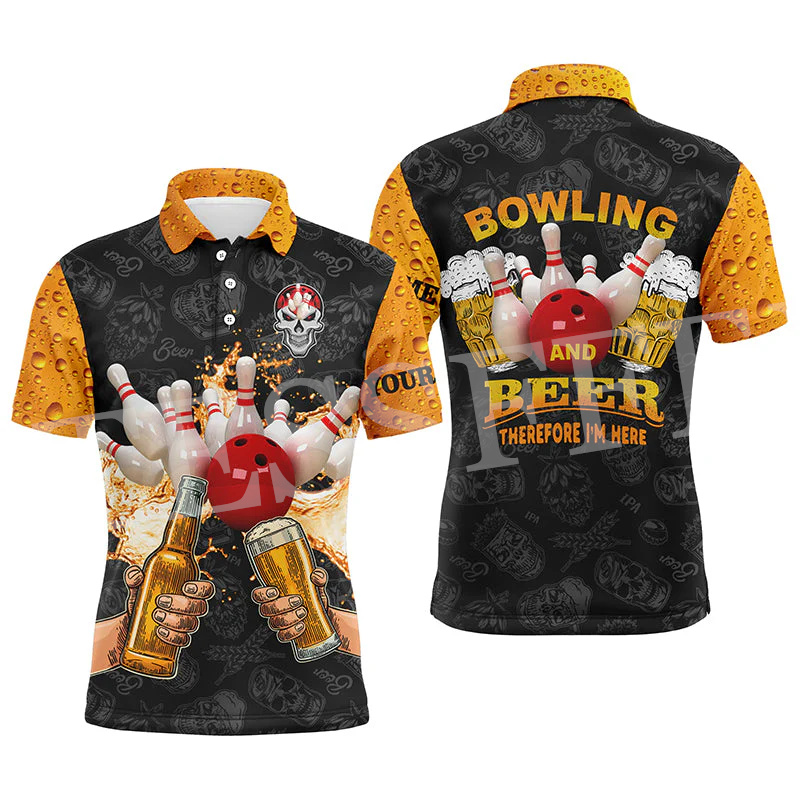 Aangepaste Naam Strike Bowling - Short Sleeve Bowling Shirt Retro recensie en prijs