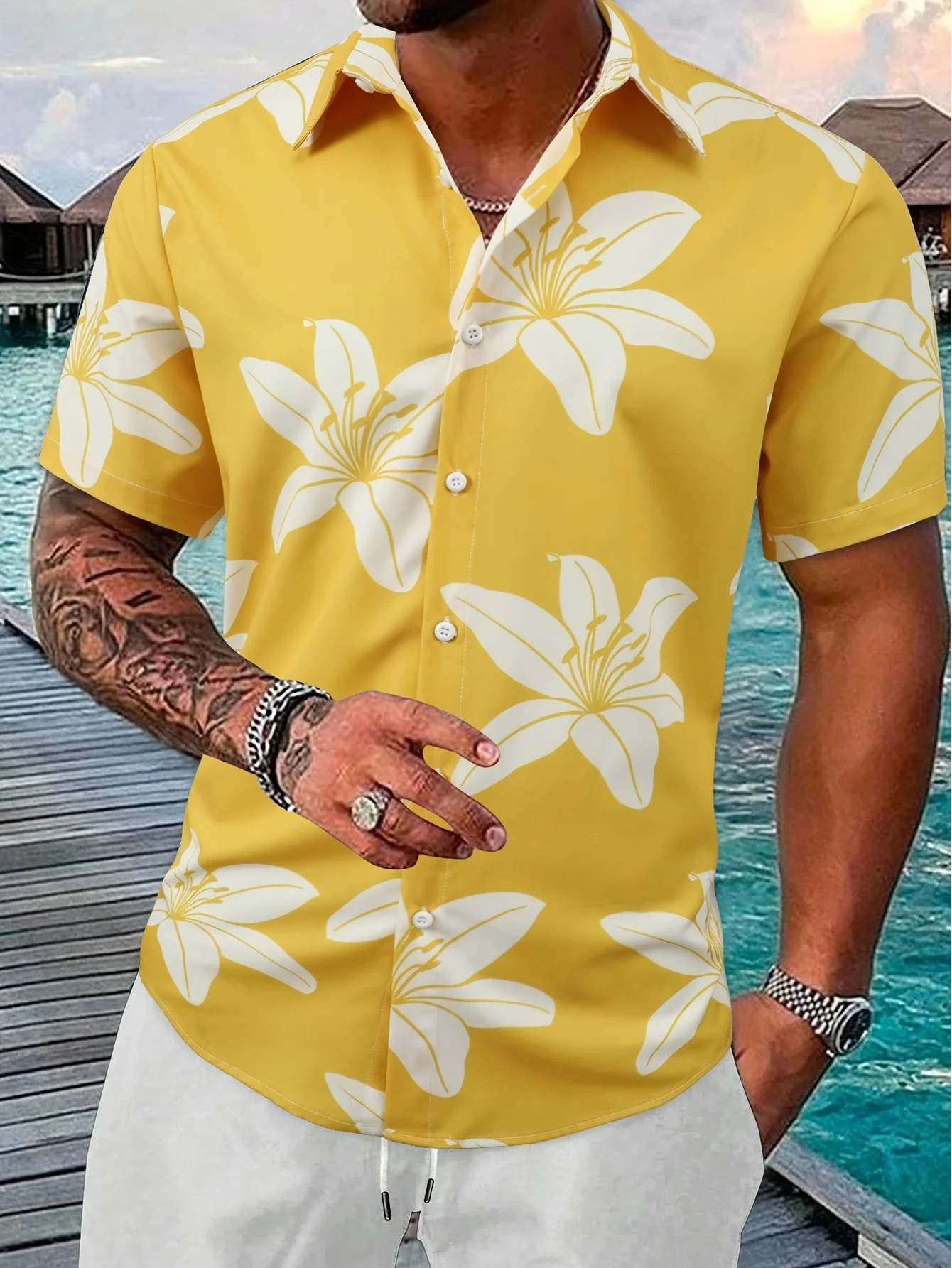 Oversized Aloha Hawaiiaans ove - Vintage Hawaiian Floral Shirt recensie en prijs