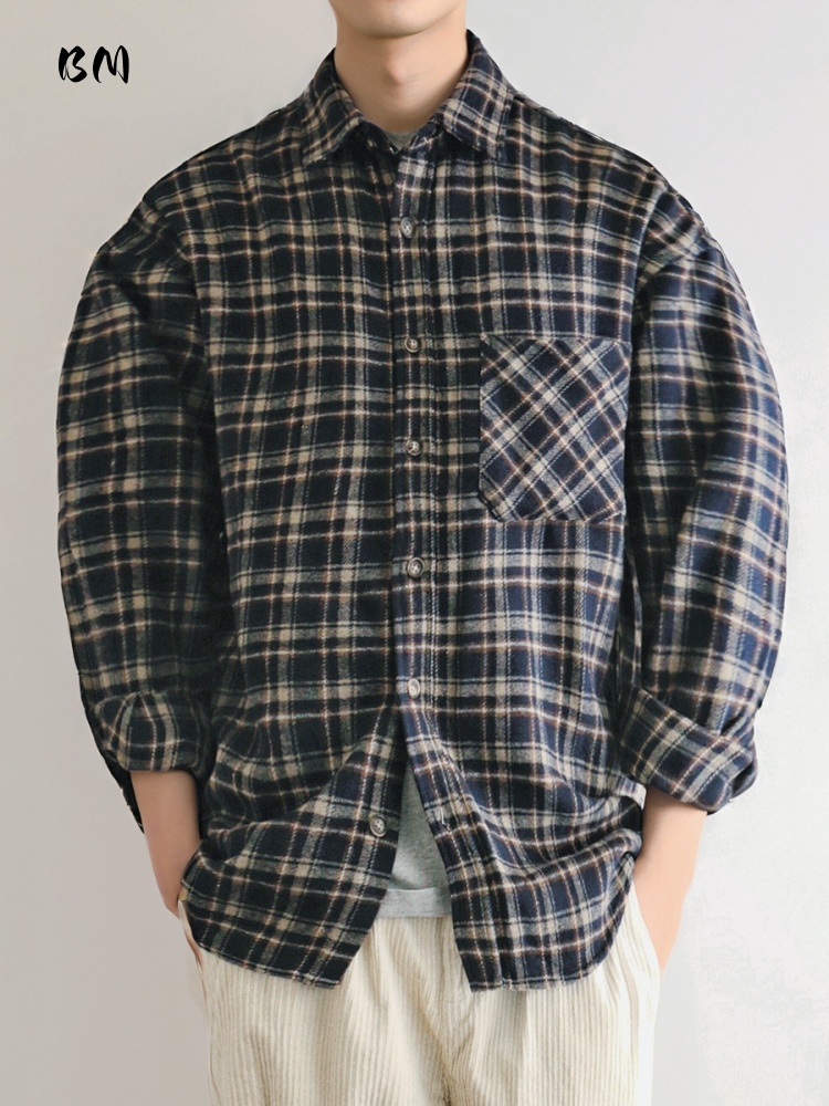 ‌ Japanse Vintage Zwaargewicht - Flannel Plaid Shirt Heavy Weight recensie en prijs