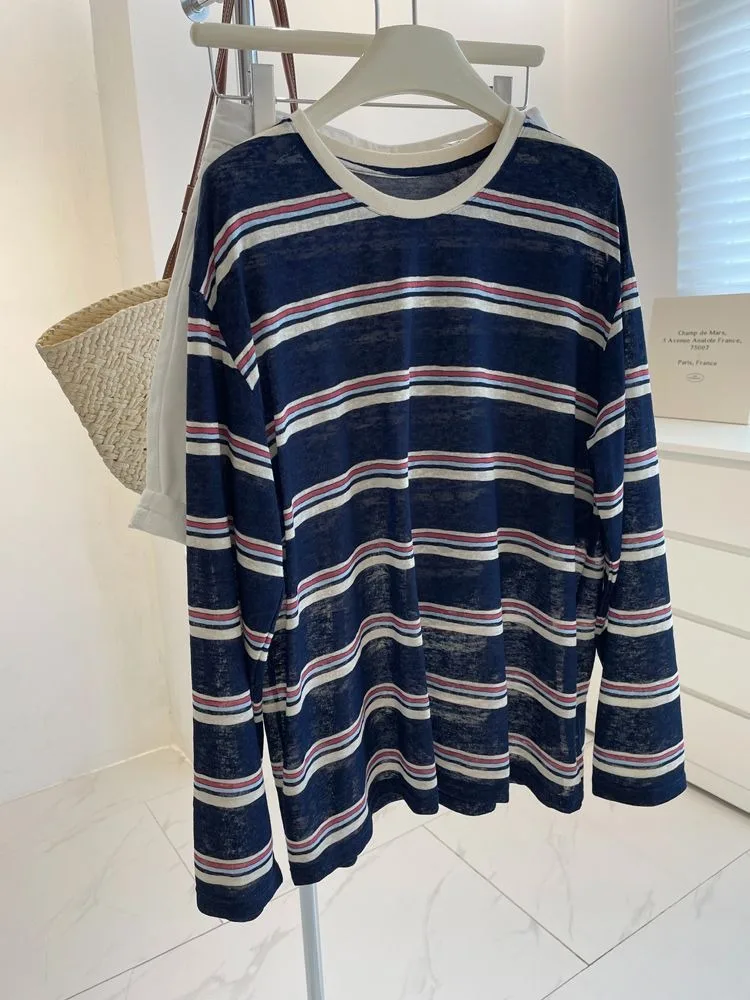 Minimalistische blauw-witte ge - T-Shirts recensie en prijs
