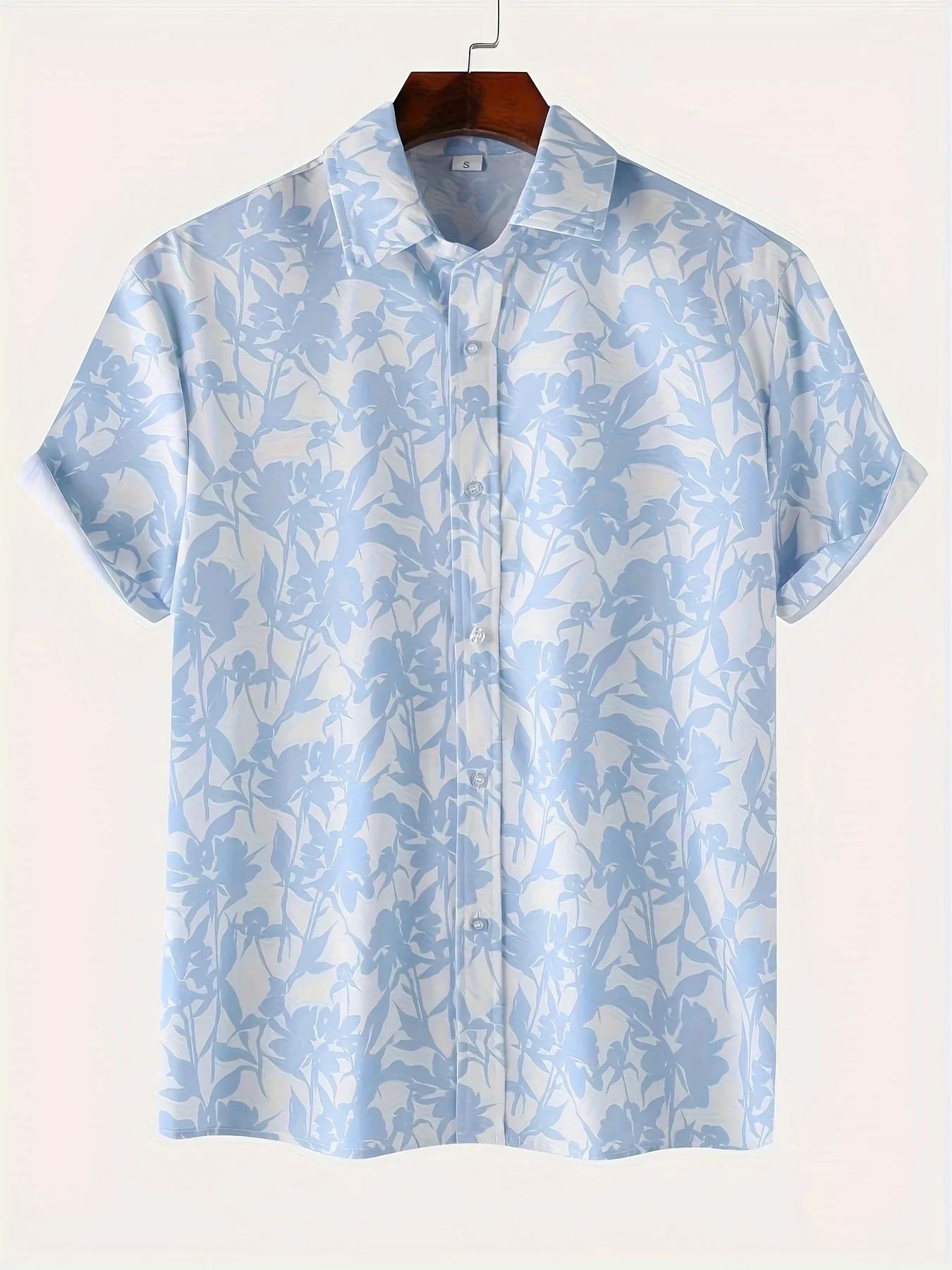 Heren multi-stijl lichtblauw A - Vintage Hawaiian Floral Shirt recensie en prijs