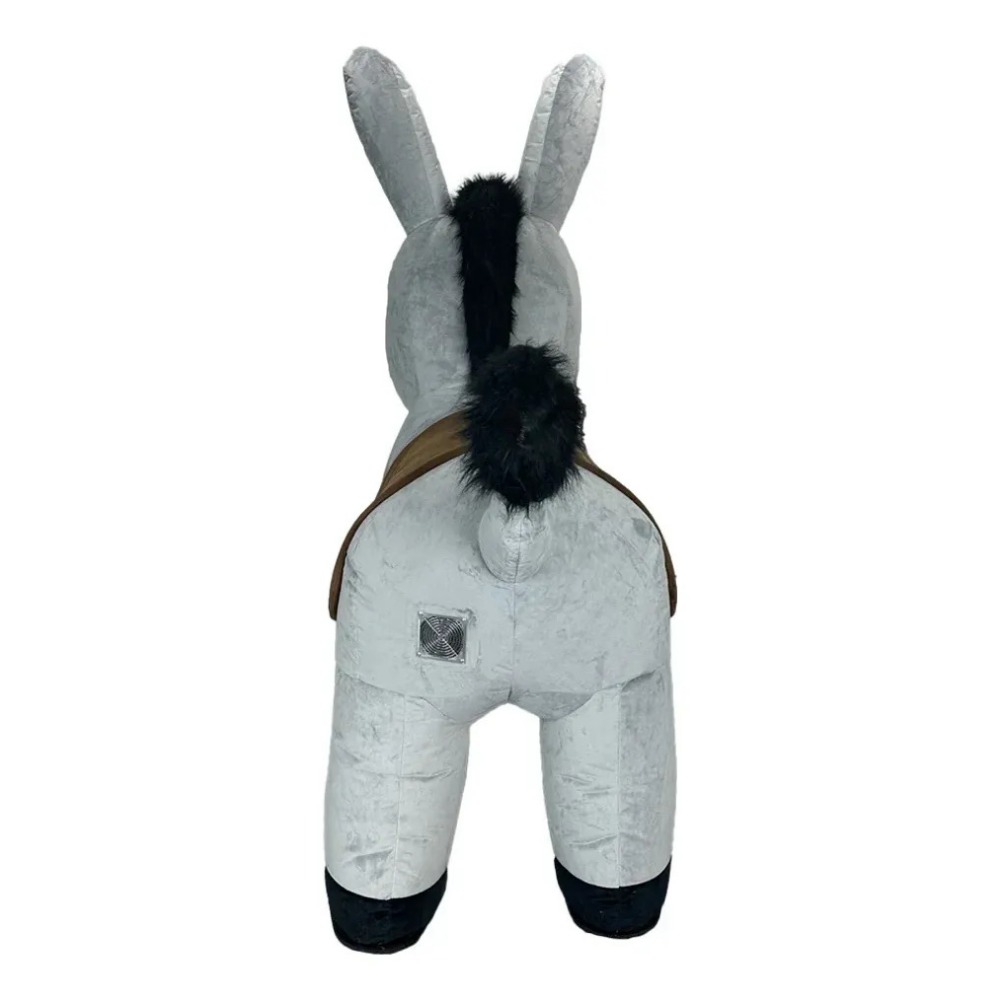 Opblaasbaar grijs ezel mascott - Suits recensie en prijs