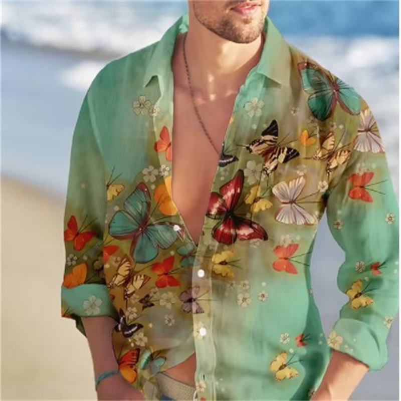 Vlinder Hawaiian Shirts Bloeme - Vintage Hawaiian Floral Shirt recensie en prijs