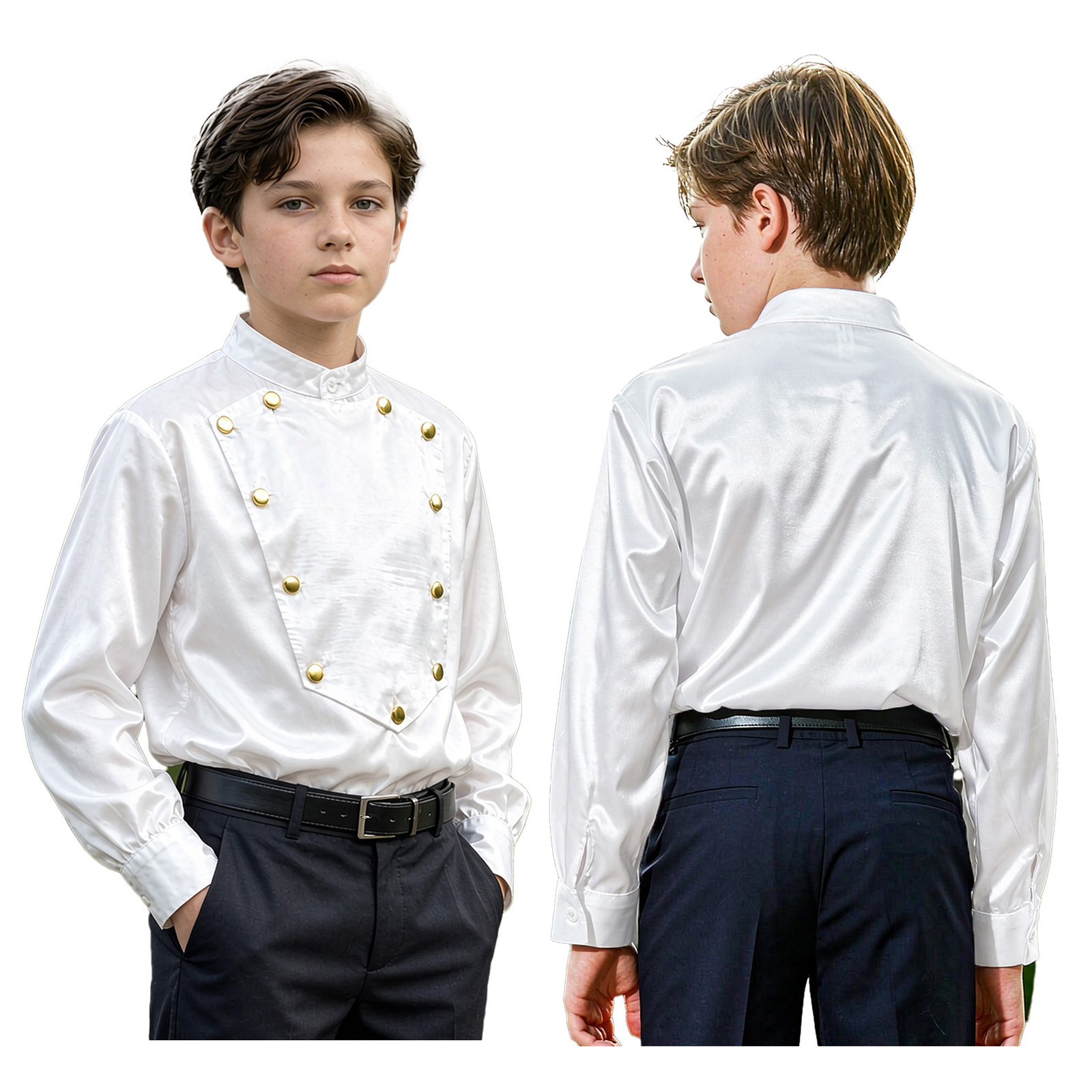 Vintage renaissance overhemd v - Shirts recensie en prijs