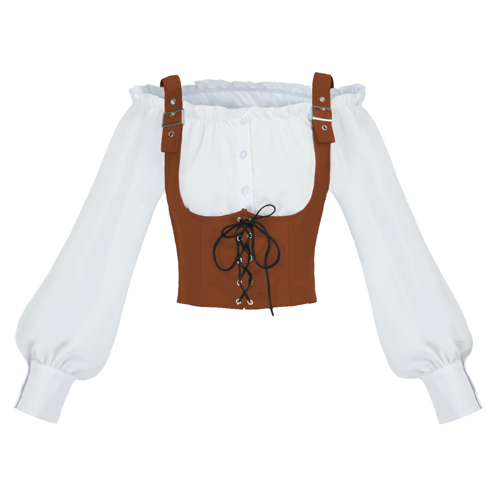 Retro Western-stijl damesblous - Shirts recensie en prijs