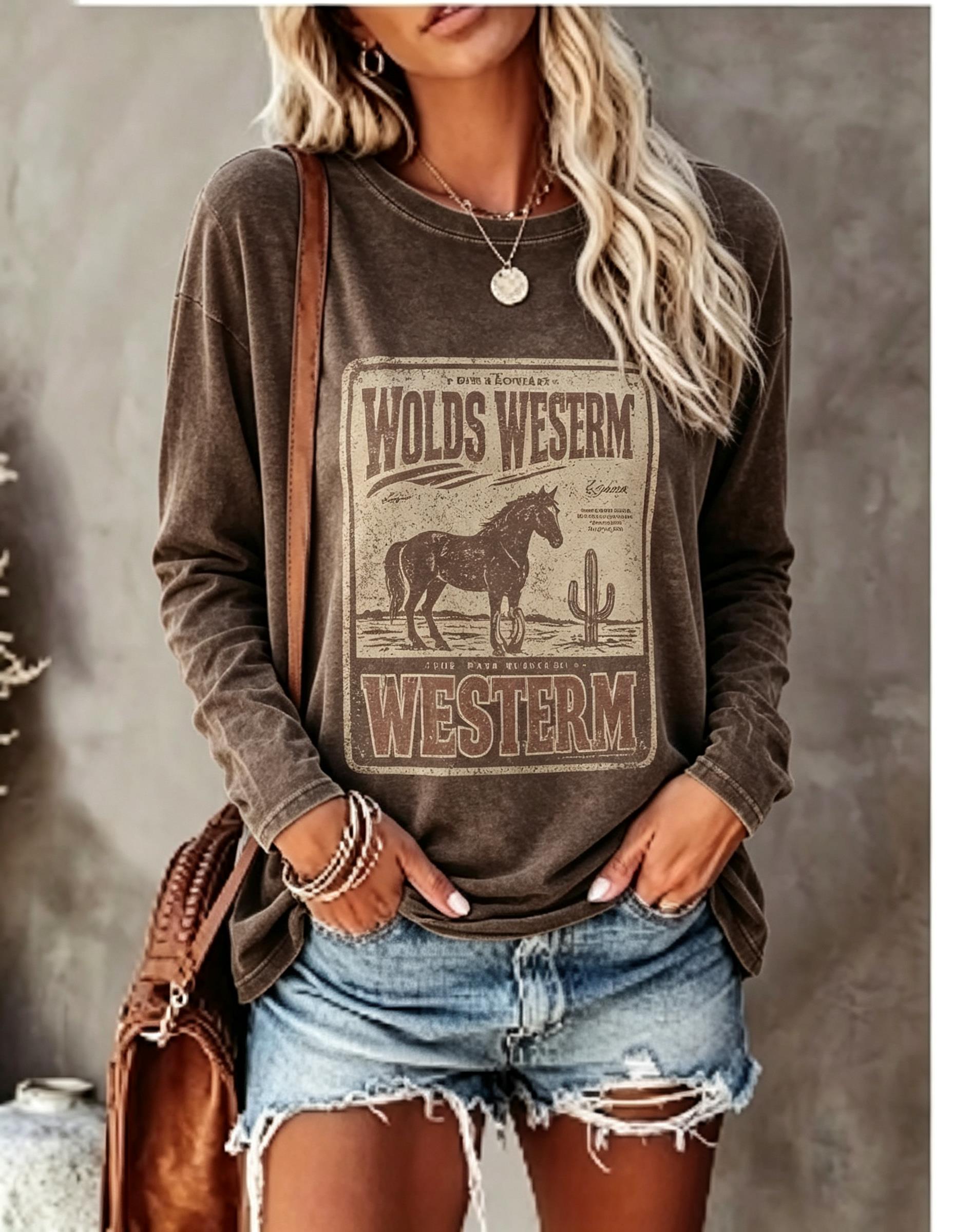 Dames T-shirt met lange mouwen - T-Shirts recensie en prijs