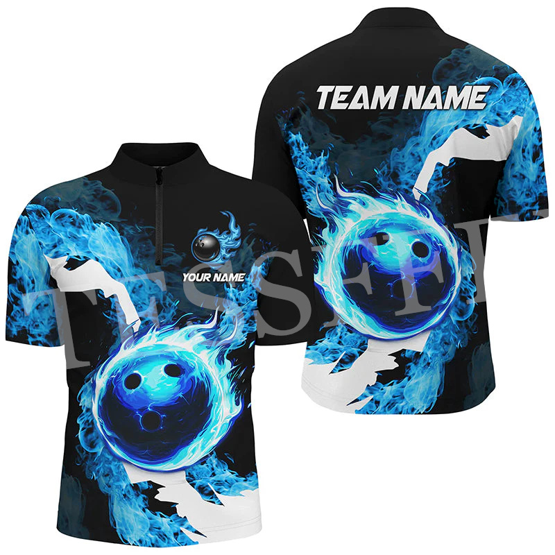 Aangepaste Naam Strike Bowling - Short Sleeve Bowling Shirt Retro recensie en prijs