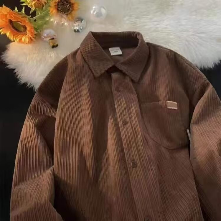 Heren overhemd van corduroy, e - Corduroy Button Up Shirt Men recensie en prijs